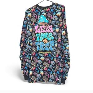 A*Holes Live Forever Colorful Graphics Long Sleeve Shirt XXL